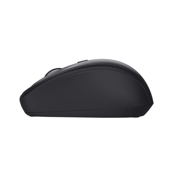 MOUSE TRUST WIRELESS YVI+ ECO NEGRO 1600DPI AJUSTABLE 4 BOTONES