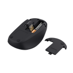 MOUSE TRUST WIRELESS YVI+ ECO NEGRO 1600DPI AJUSTABLE 4 BOTONES