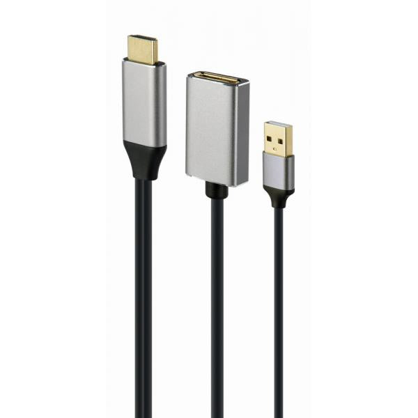 Adaptador Gembird Activo 4K Hdmi Macho A Displayport Hembra