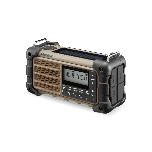 Sangean Mmr-99 Naranja Desierto / Radio De Emergencia Con Sintonización Digital