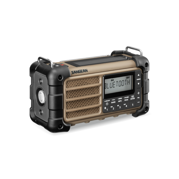 Sangean Mmr-99 Naranja Desierto / Radio De Emergencia Con Sintonización Digital