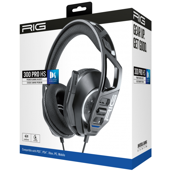 Auricular RIG 300 PRO HS Negro Nacon Ps5/Switch PS5 (accesorios)