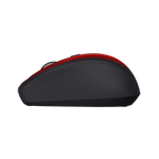 MOUSE TRUST WIRELESS YVI+ ECO ROJO 1600DPI AJUSTABLE 4 BOTONES