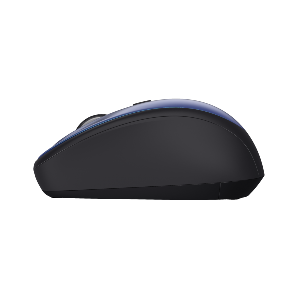 MOUSE TRUST WIRELESS YVI+ ECO AZUL 1600DPI AJUSTABLE 4 BOTONES