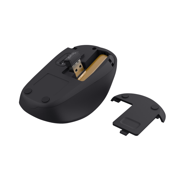 MOUSE TRUST WIRELESS YVI+ ECO AZUL 1600DPI AJUSTABLE 4 BOTONES