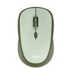 MOUSE TRUST WIRELESS YVI+ ECO VERDE 1600DPI AJUSTABLE 4 BOTONES