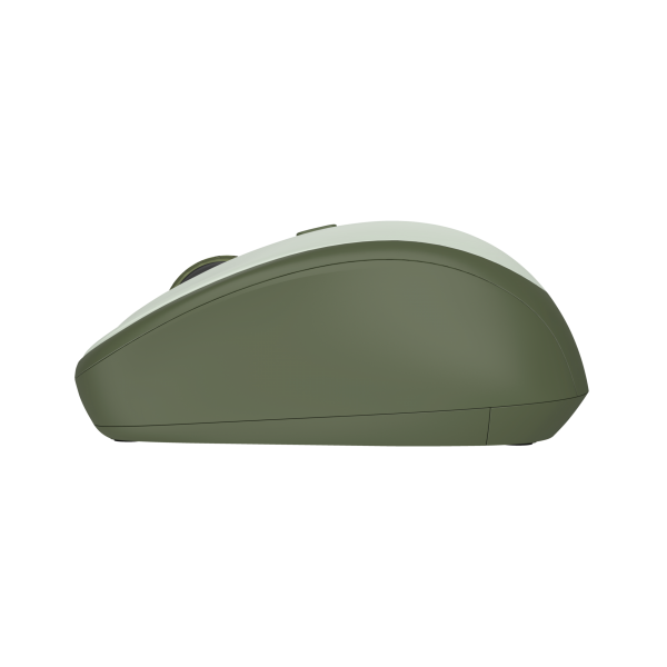 MOUSE TRUST WIRELESS YVI+ ECO VERDE 1600DPI AJUSTABLE 4 BOTONES