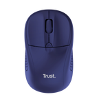 Mouse Trust Wireless Primo 4 Botones Y Rueda Desplazamiento 1000-1600dpi Color Azul 24796