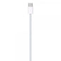 Cable USB Tipo C a USB Tipo C - 1m  Trenzado Blanco