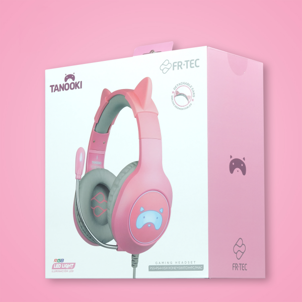 Gaming Headset Tanooki FR-TEC NINTENDO SWITCH (Accesorios)