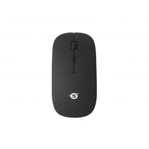 Raton optico Bluetooth Conceptronic Lorcan01B / Dpi 1600 / 4 botones / Negro