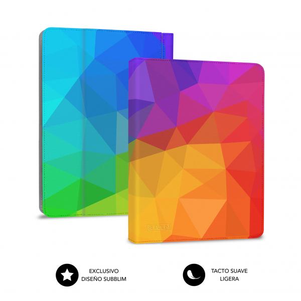 Funda Con Teclado Subblim Keytab Usb 11" Triángulos Usb Para