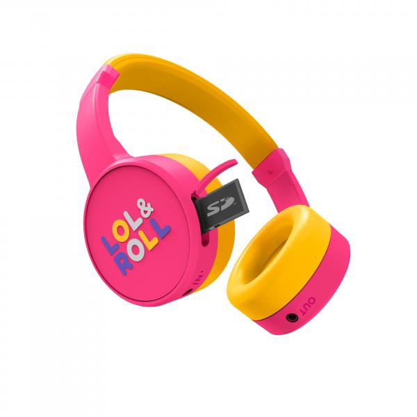 Headset Infantil Bluetooth Energy Sistem Lol&Roll Kids Pink