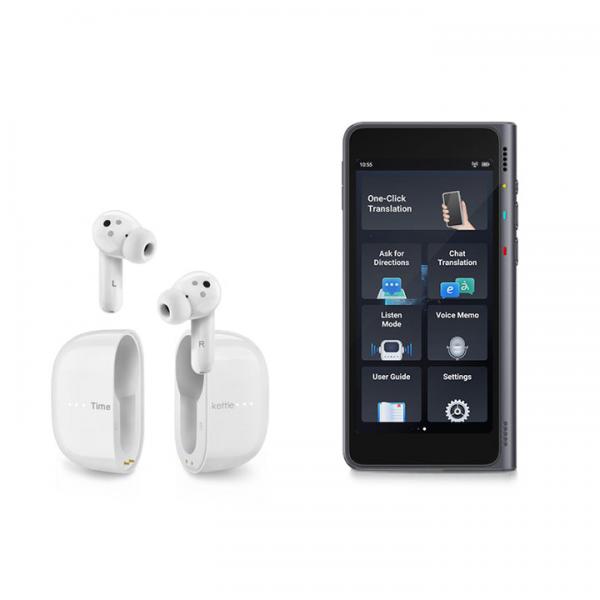 Timekettle M3 Versión Offline Inalámbricos Bluetooth ANC 25 h Blanco