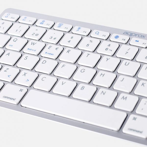 Approx Teclado Bluetooth 3.0 Silver