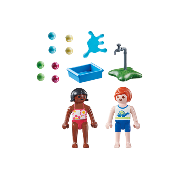 Playmobil Nios Con Globos De Agua Main Image
