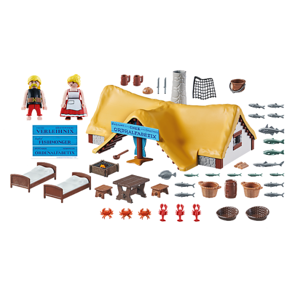 Playmobil Asterix: La Cabaa De Ordenalfabetix Main Image