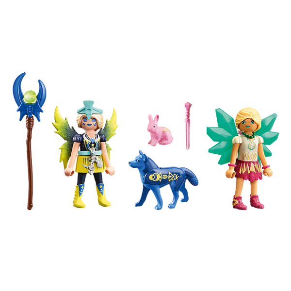 Playmobil Ayuma Crystal Y Moon Fairy Con Animales Del Alma Main Image