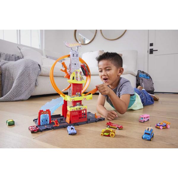 Estacion De Bomeros Hot Wheels City