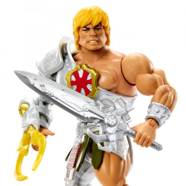 Figura Mattel Masters Of The Universe Origins Snake Armor Heman Fig 14 Cm Main Image