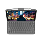 Funda Logitech Slim Folio Con Teclado Para Ipad