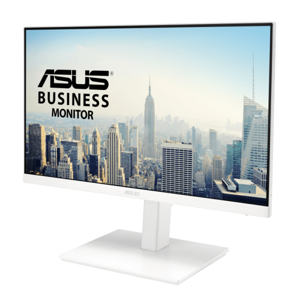 Monitor 24" Dp Hdmi Vga Asus Va24eqsb-w Blanco Fhd Reg Altura Giratorio 1ms 350cd 2xusb3,2 Altavoces