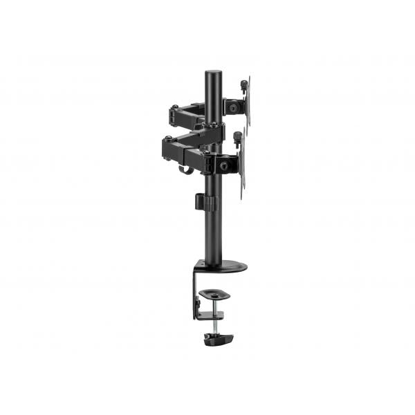 Soporte Mesa Equip Vesa Hasta 32 Pulgadas 100x100 Max 9kg Doble Pantalla