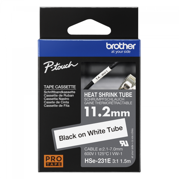 Cinta Tubo Brother Hse231e Para Cables Main Image