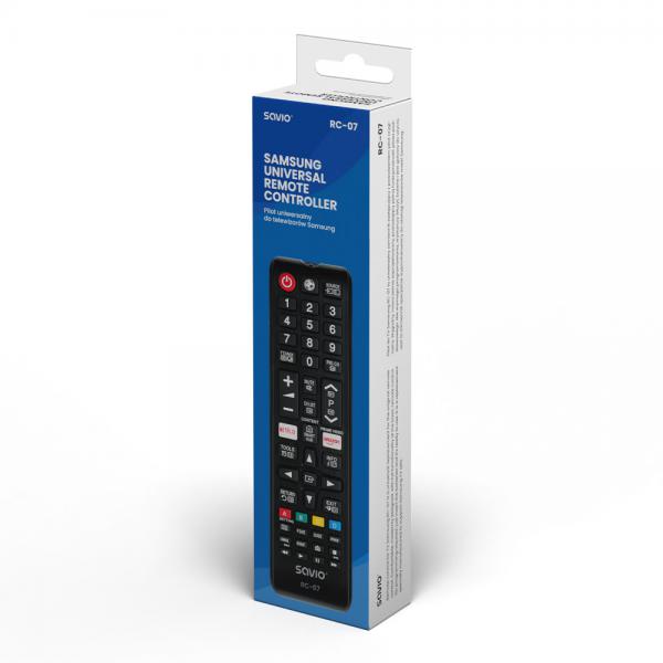 Savio Rc-07 / Mando A Distancia Para Tv Samsung