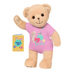 MuEco Peluche Osito Rosa Baby Born 36Cm