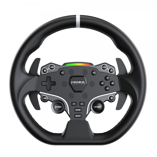 Moza R5 Racing Bundle PC - Volante de Simulación con base directa de 5nm + Pedales