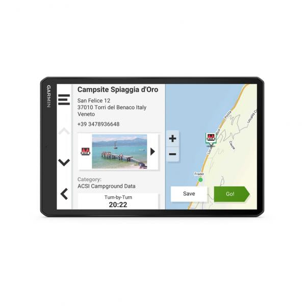 Garmin Camper 1095 / Navegador Gps Para Autocaravana 10" Con Mapas De Europa