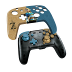 Mando Pdp Faceoff Deluxe Audio Wired Controller Zelda Breath ( Switch 2 / Oled )