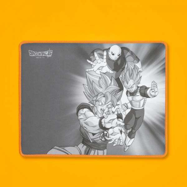 Pack Gaming con Cable BLADE Dragon Ball Super - Teclado  Raton  Alfombrilla  Retroiluminado  Naranja/Gris