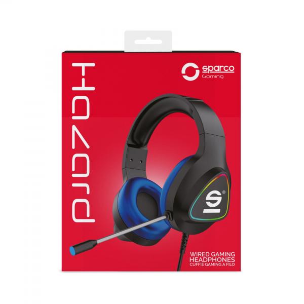 Auriculares Gaming Sparco Hazard Pro RGB con Micrófono
