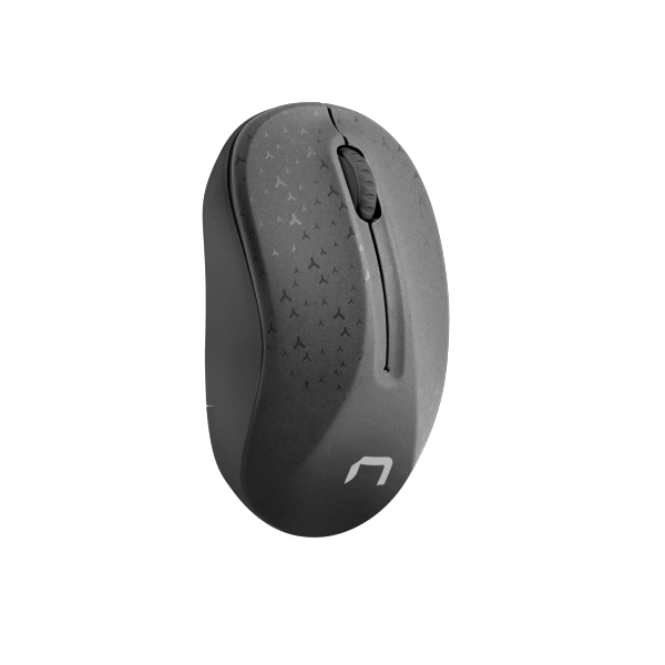 Raton Inalambrico Natec Toucan Negro / 1600 Dpi / Mano derecha NMY-2037