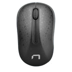 Raton Inalambrico Natec Toucan Negro / 1600 Dpi / Mano derecha NMY-2037