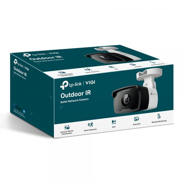 Cámara de Seguridad IP TP-Link VIGI C330I Bala 3 MP Negro/Blanco