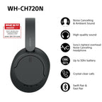 Sony WH-CH720N Negro