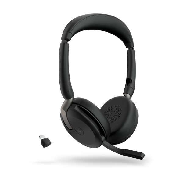 Jabra Evolve2 65 Flex MS Stereo Bluetooth - Auriculares diadema con ANC