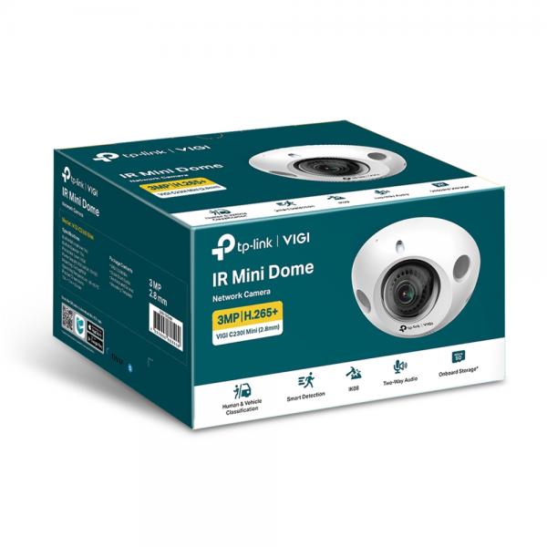 Cámara de Seguridad IP TP-Link VIGI C230I MINI(2.8MM) 3MP Blanco