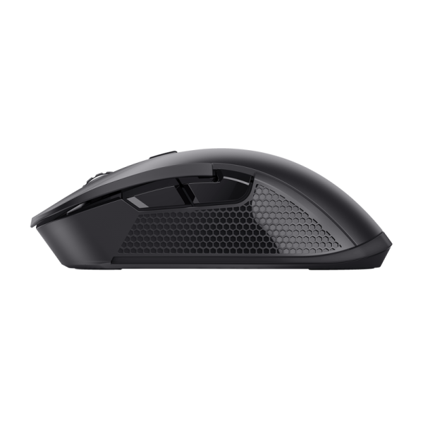 MOUSE TRUST GAMING WIRELESS RGB GXT 923W YBAR RGB 7200DPI 6 BOTONES RECARGABLE 50H COLOR NEGRO 24888