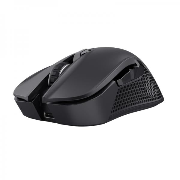 MOUSE TRUST GAMING WIRELESS RGB GXT 923W YBAR RGB 7200DPI 6 BOTONES RECARGABLE 50H COLOR NEGRO 24888 Hover Image