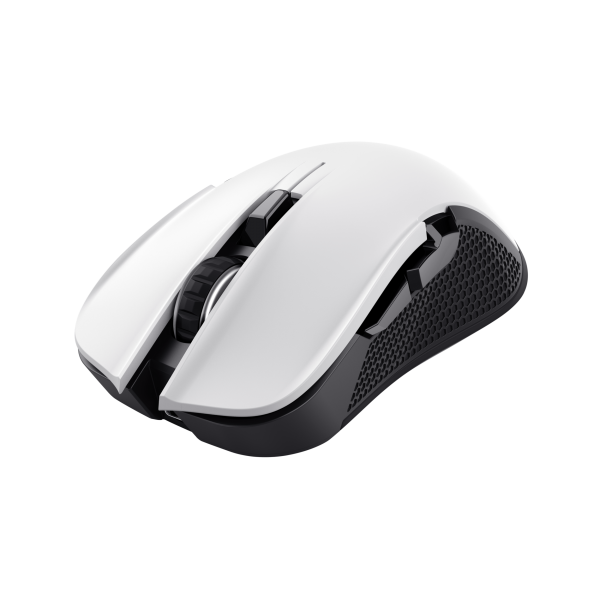 Mouse Trust Gaming Wireless Rgb Gxt 923w Ybar Rgb 7200dpi 6 Botones Recargable 50h Color Blanco 2488