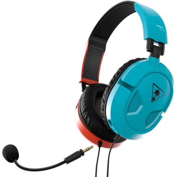 Turtle Beach Recon 50 Azul, Rojo - Auriculares Gaming para Nintendo Switch