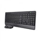 Teclado Y Mouse Trust Wireless Trezo Con Teclas Silenciosas Y Fabricado Con Material Reciclado