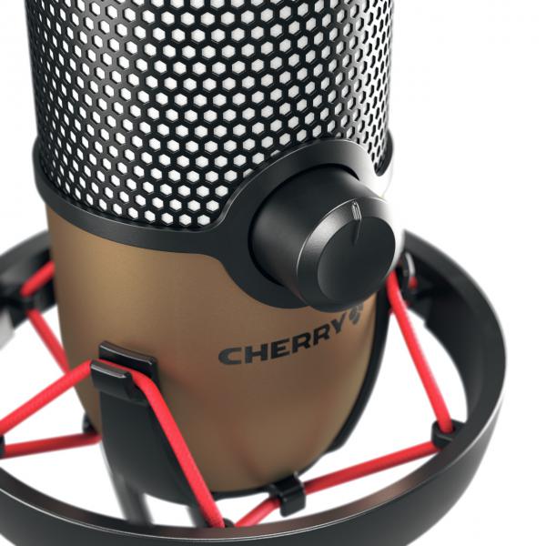 CHERRY UM 9.0 PRO RGB USB Negro/Cobre