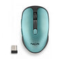 Mouse Ngs Wireless Evorustice Recargable Con Teclas Silenciosas Azul Hielo