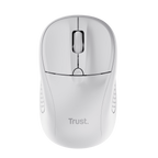 Mouse Trust Wireless Primo 4 Botones Y Rueda Desplazamiento 1000-1600dpi Color Blanco 24795