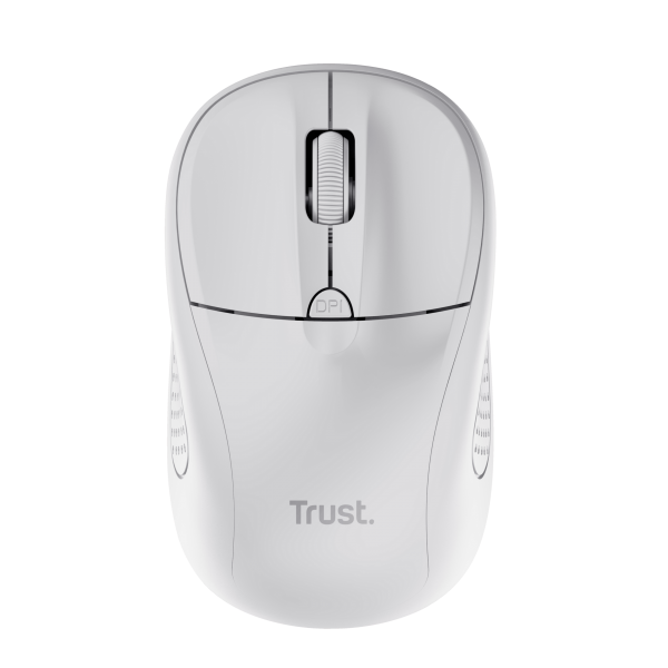 Mouse Trust Wireless Primo 4 Botones Y Rueda Desplazamiento 1000-1600dpi Color Blanco 24795